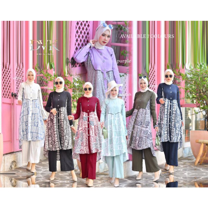 Set Cassandra Etnic Edition / Oneset Deviko / Setelan Deviko