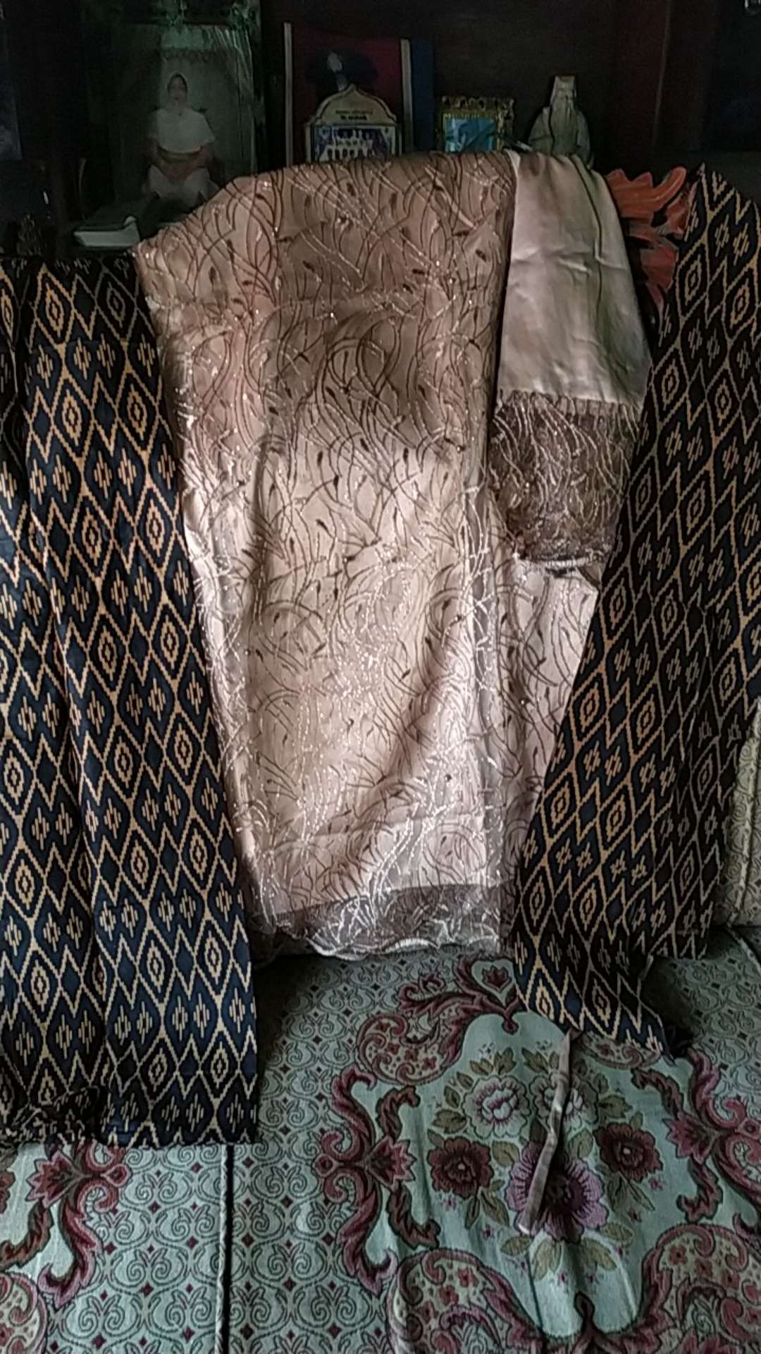 Maura Couple - Sania Ruffle Batik Couple Ori Ndoro Jowi Dnt Garansi Termurah Shopee - Batik Couple