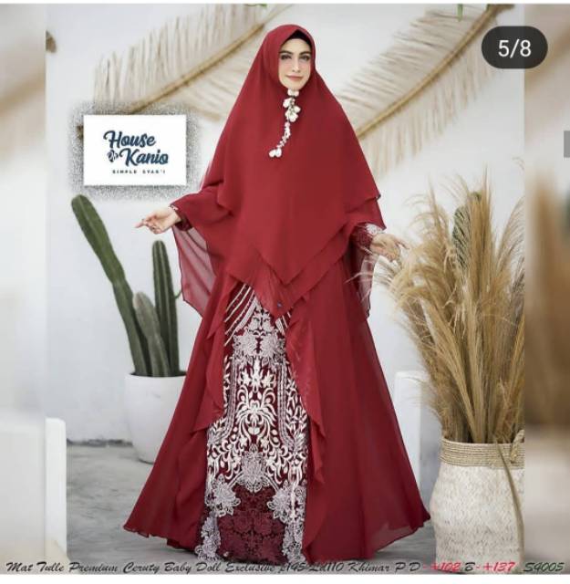 Gamis syari S 4005 by house of kanio