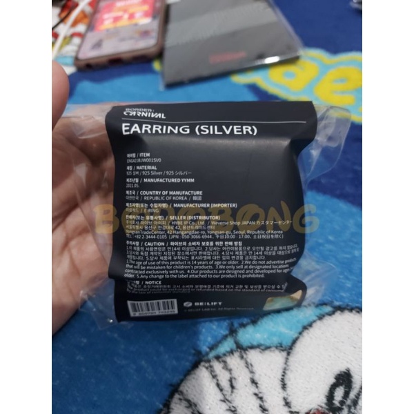 [[PELUNASAN]] EARRING ENHYPEN BORDER CARNIVAL