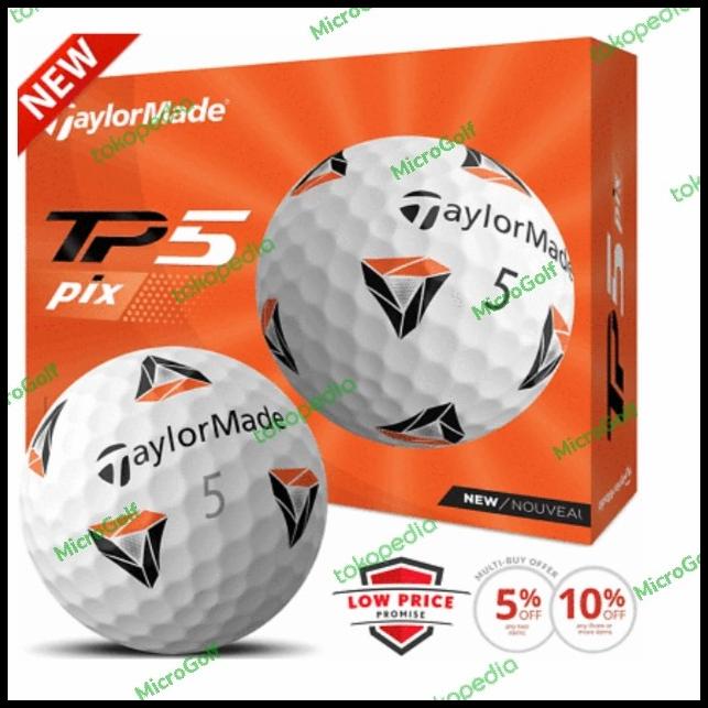 Bola Golf Taylormade Tp5 Pix Special Edition Terbaru