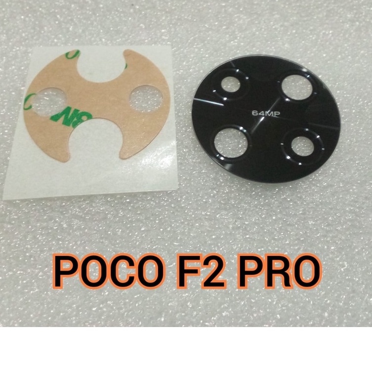 Lensa Kamera Kaca Kamera Belakang  Poco F2 Pro