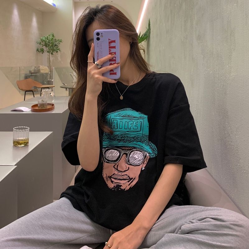 kaos oversize wanita alife