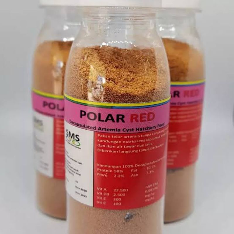 Polar Red / Artemia Tetas / pakan ikan hias