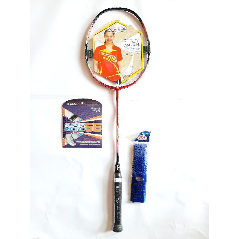 Raket Hi-Qua Reborn 9>Bonus senar Hiqua dan Grip