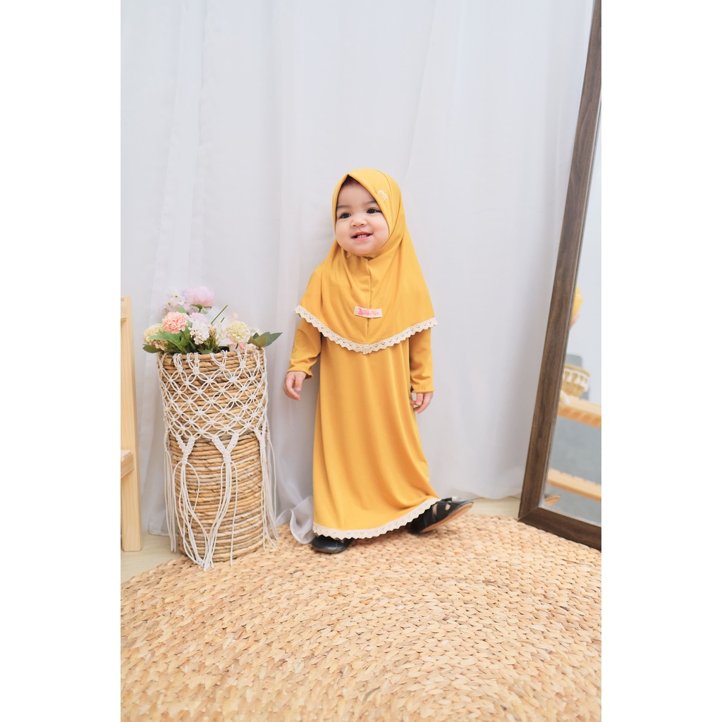 HONEYBLOSSOM gamis bayi polos daily / gamis bayi perempuan 6 12 bulan alesha