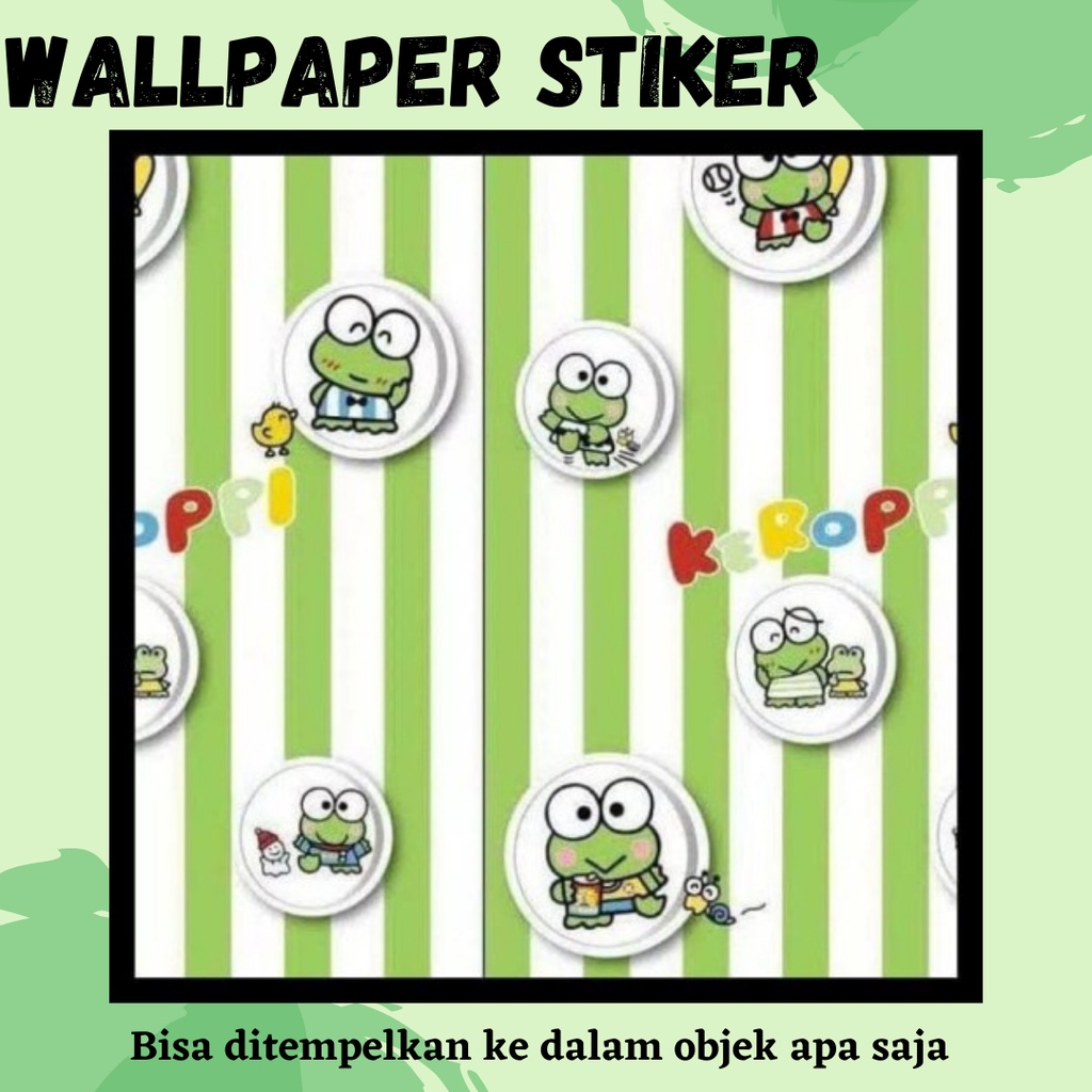 PROMO!! WALLPAPER DINDING MOTIF UKURAN 45cmx10meter / STIKER RUANGAN TAMU RUANG TV  KAMAR