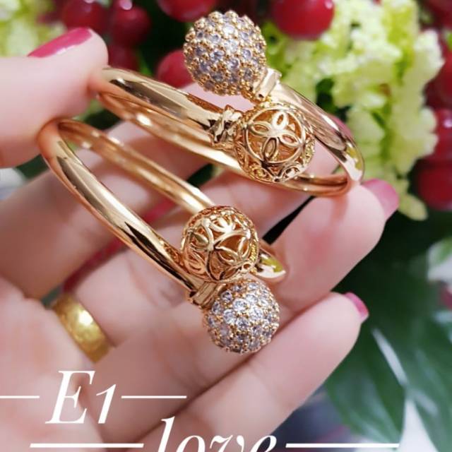 Xuping gelang anak lapis emas 24k 1257