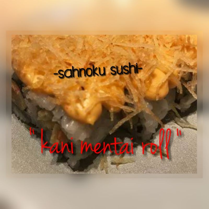 

sushi Kani mentai roll