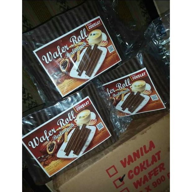 

wafer roll wafer kekinian untuk lebaran enak gurih