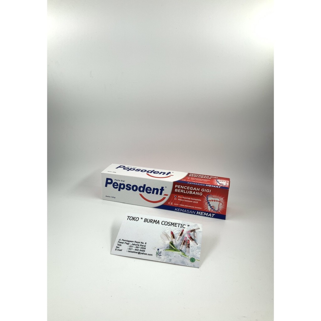 PEPSODENT PASTA GIGI PENCEGAH GIGI BERLUBANG 120 GR