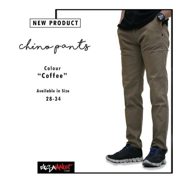 PREMIUM Celana  Chino Pants  Slimfit impresif malmo warna  