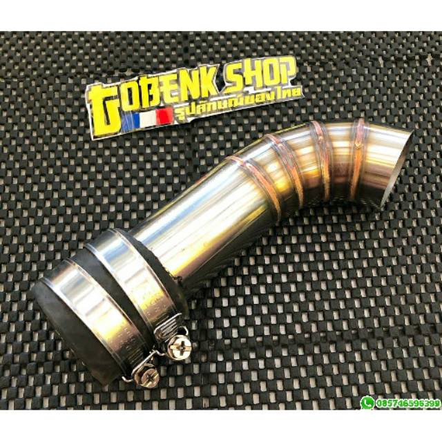 Pipa Air intake Stainless Beat Scoopy Vario 110 injeksi