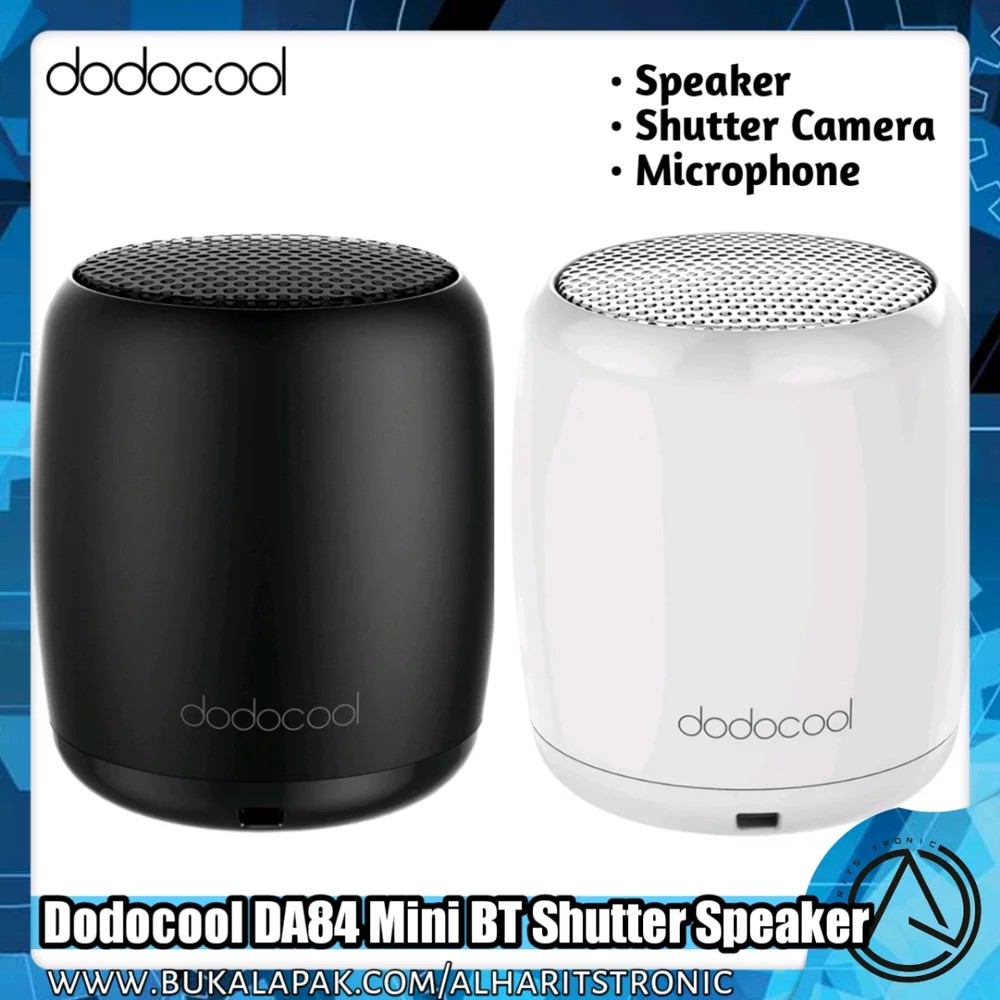 Dodocool DA84 Super Mini Wireless Speaker With Selfie Remote Shutte