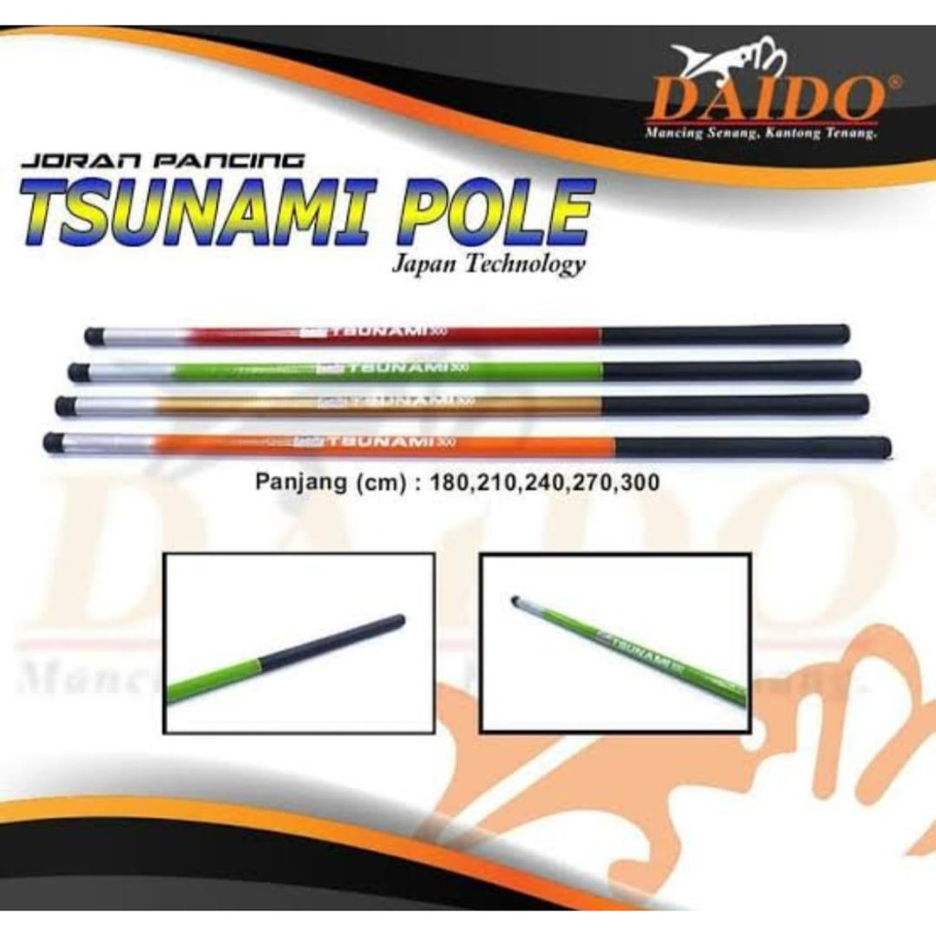 Joran Tegek Daido Tsunami 180
