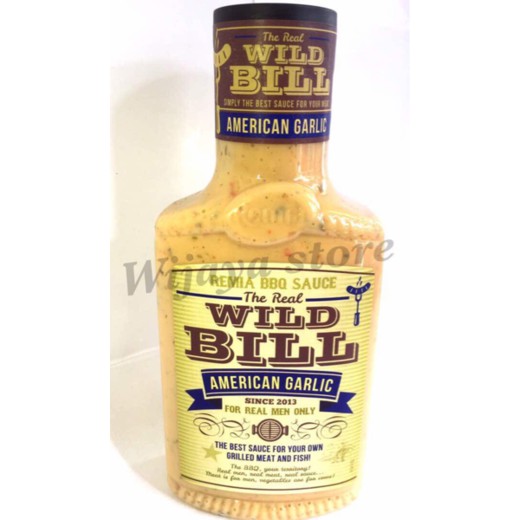 Remia BBQ Sauce the Real WILD BILL American Garlic