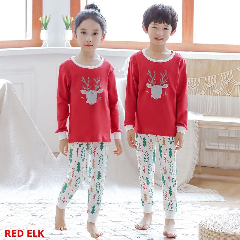 TASHAPPY PJ071 Baju Tidur Set Anak Motif Karakter Unisextas Lucu Terbaru supplier baju import