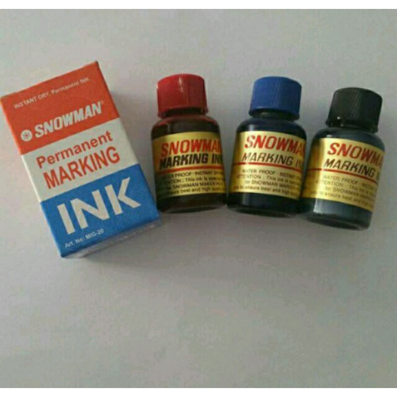 

Tinta Spidol Snowman Permanen