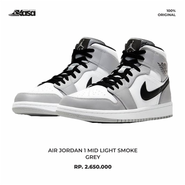 air jordan 1 mid grey