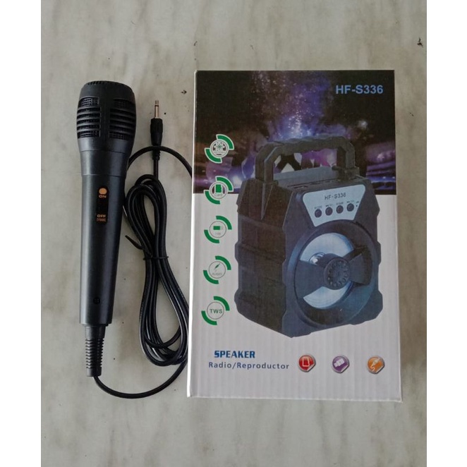 Speaker Bluetooth Karaoke + Mic XTM - 5009 /HF 339  Speaker Bluetooth Portable + Mic XTM - 5009 ( tergantung mn yg ready )