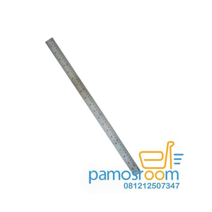

Penggaris Besi 50cm Ruler Stainless 50 Cm Kualitas TOP DISKON