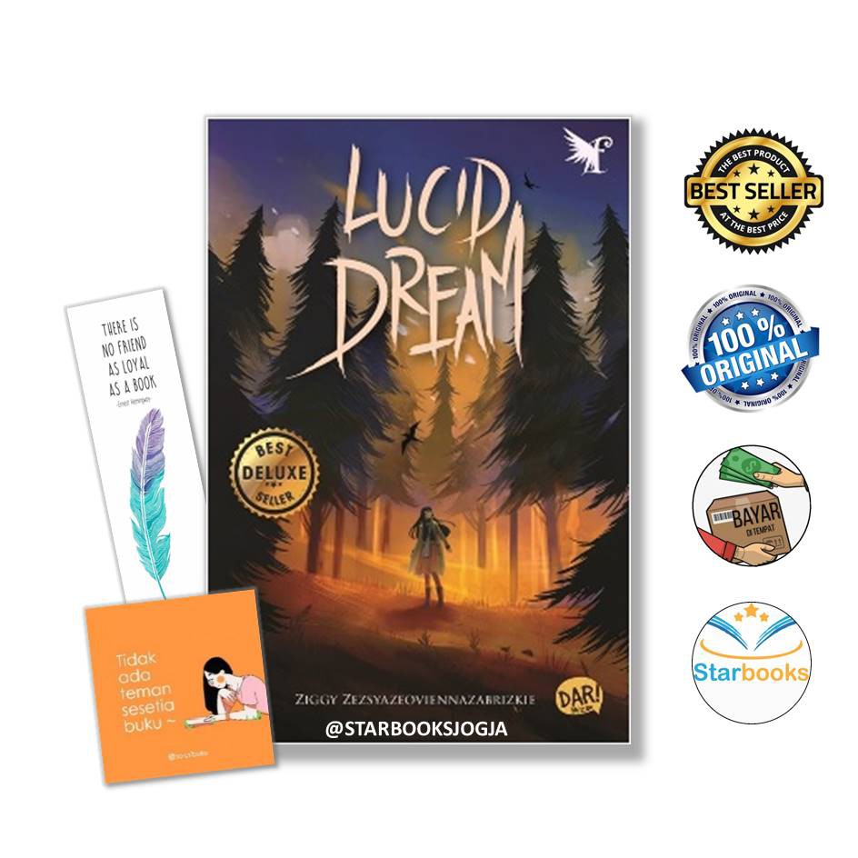 ORI BUKU FANTASTEEN LUCID DREAM DELUXE - PASTEL BOOK