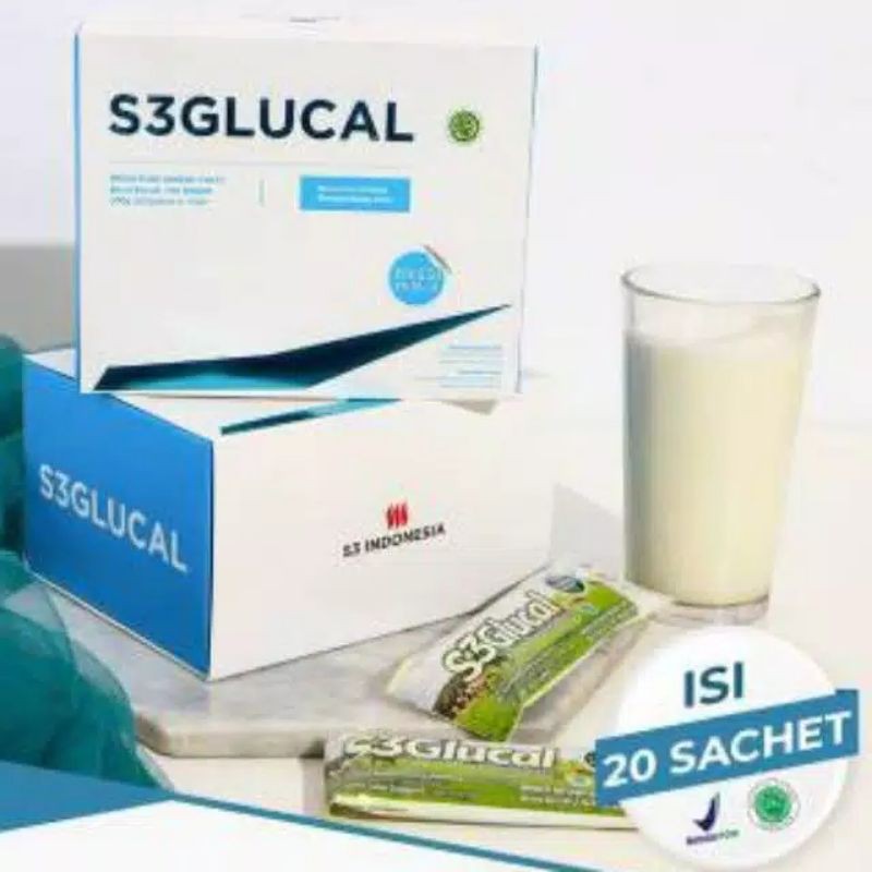 

S3GLUCAL susu tulang + FREE BOTOL