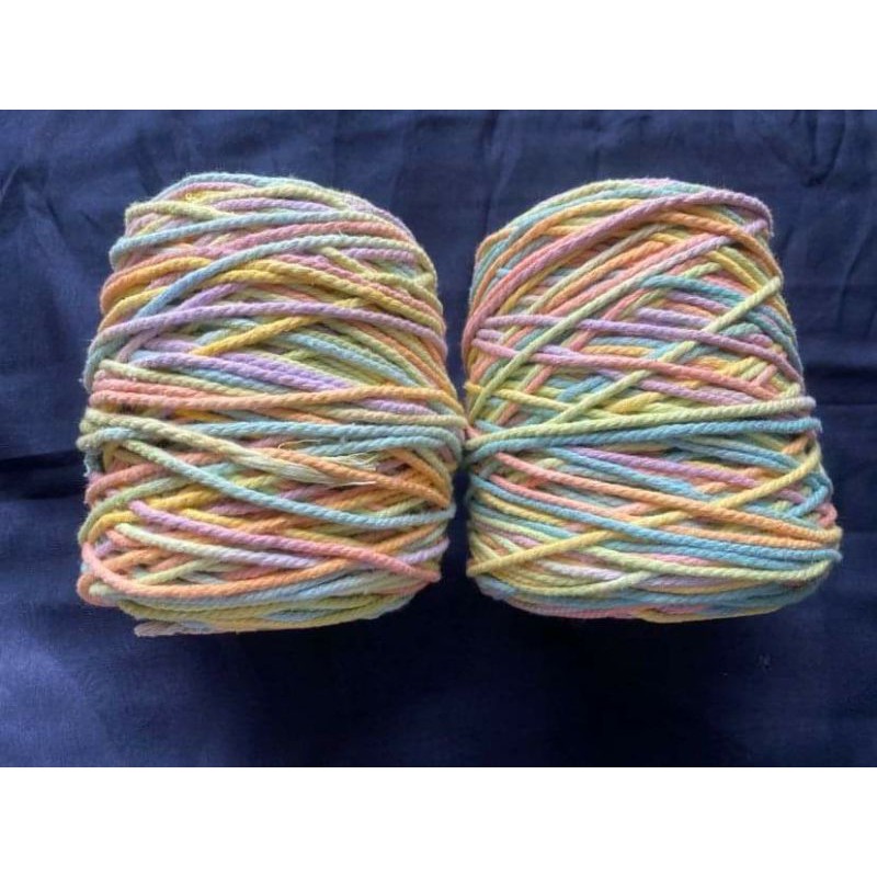Benang macrame warna ombre
