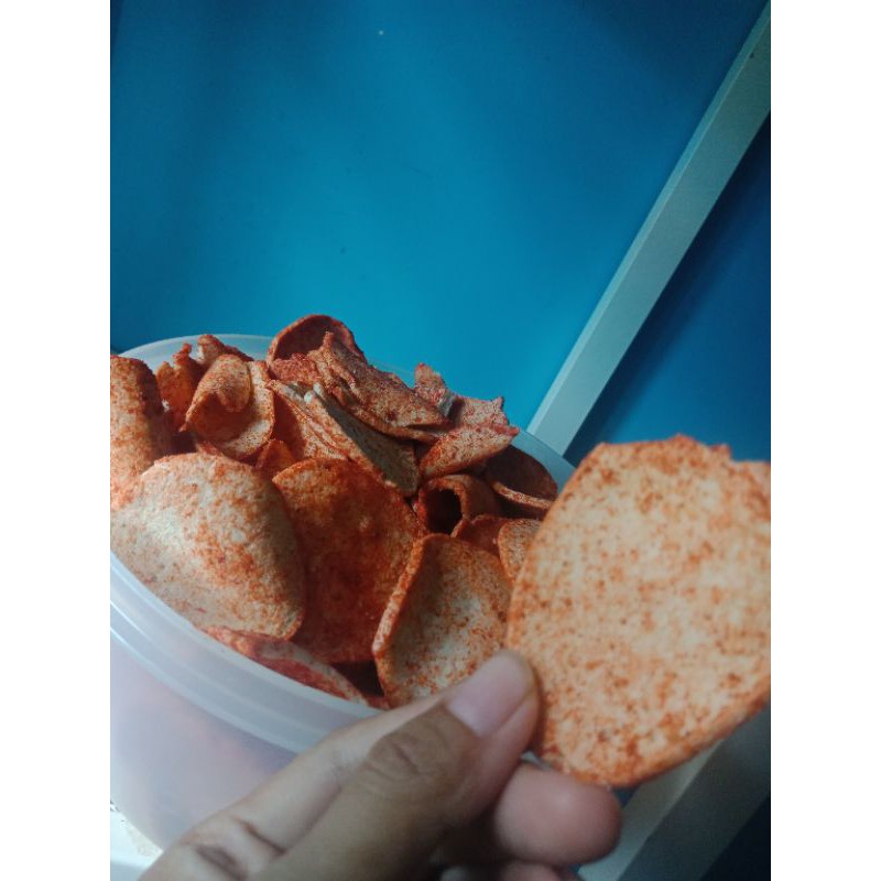 

basreng pipih pedas