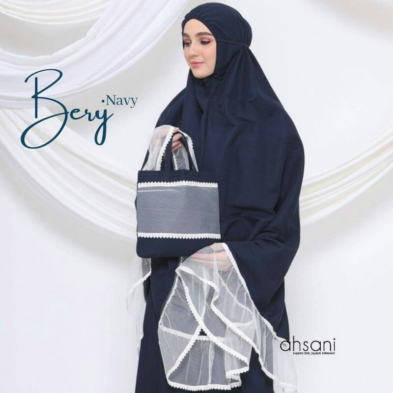 MUKENA BERRY BY AHSANI MUKENA DEWASA MEWAH MURAH MUKENA AHSANI MUKENA RENDA TILE