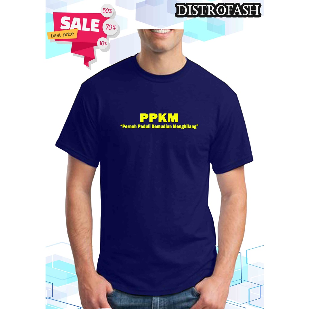 DISTROFASH / KAOS PPKM /KAOS CORONA / KAOS PPKM LEVEL 4 / KAOS COVID 19 / KAOS JUMBO / KAOS OVERSIZE