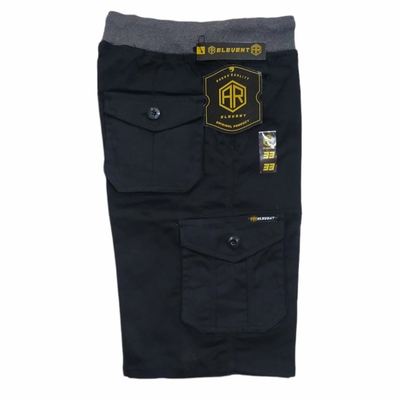 Celana Pendek Pria Cargo Jumbo Big Size Model Rip atau Kolor Bahan Katun Stretch Tebal Size 28 sampai 44