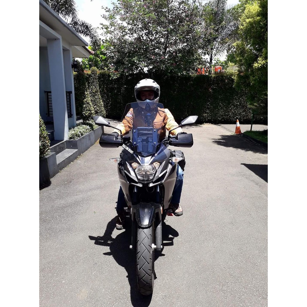 AKSESORIS WINDSHIELD VISOR MOTOR MODEL KAWASAKI VERSYS X 250 TOURER