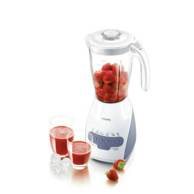 Blender Philips HR 2115 - blender Philips gelas plastik - blender Philips 2 Liter