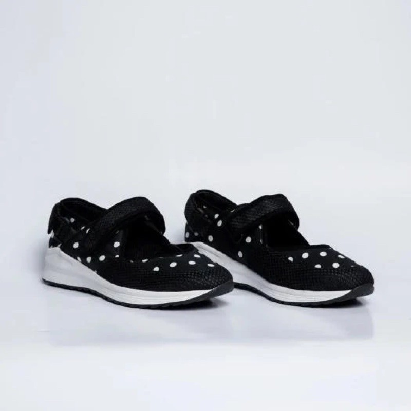 PRE ORDER CHIEL SHOES MILA POLKADOT BLACK (NEW & ORIGINAL)