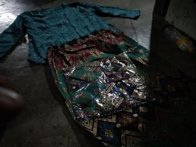 Couple Batik Gamis Pesta/couple Batik Modern