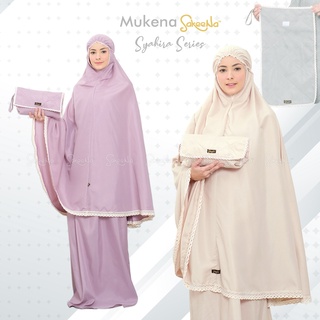 mukena syahira series sakeena traveling dewasa set tas sajadah