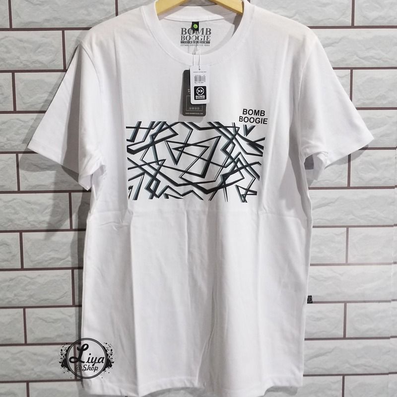 KAOS BOMBBOOGIE Pakaian Baju Pria Distro Original Asli Bandung Keren Terbaru 2021 OUTFIT jeans Tshir