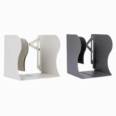 PEMBATAS BUKU BESI BOOK END FLEXIBLE DELI 78630 3 SEKAT PENYANGGA MAGAZINE HOLDER