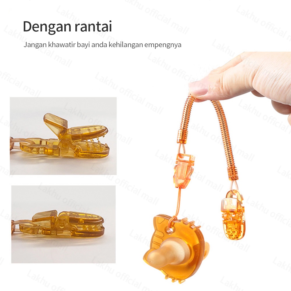 Lakhu dot bayi empeng pacifier empeng bayi geoeng round/dot empeng bayi perlengkapan dot baby pacifier