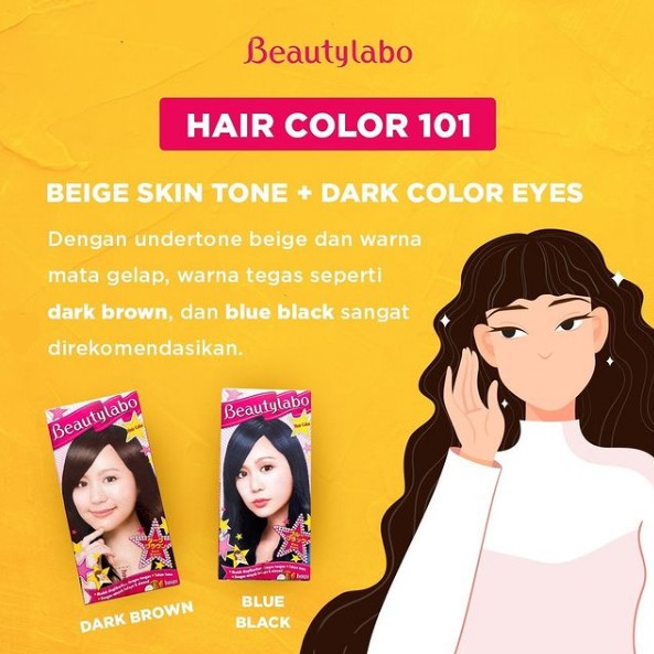 Promo BeautyLabo Hair Color Shampo (ORI BerBPOM)