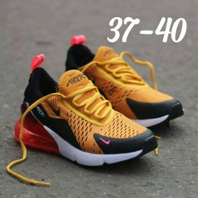 Sepatu Nike Airmax 270
Women Gold Black Red