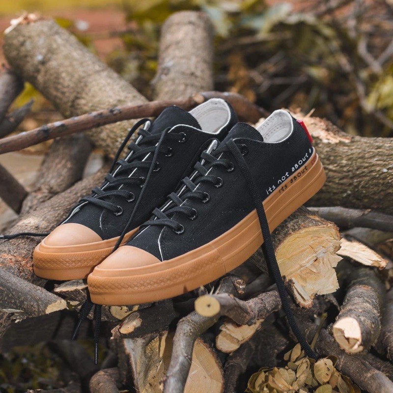 NOBRANDS FOOTWEAR CORONA JANCOK LOW BLACK GUM SEPATU NOBRAND NOBRAIN JANCUK