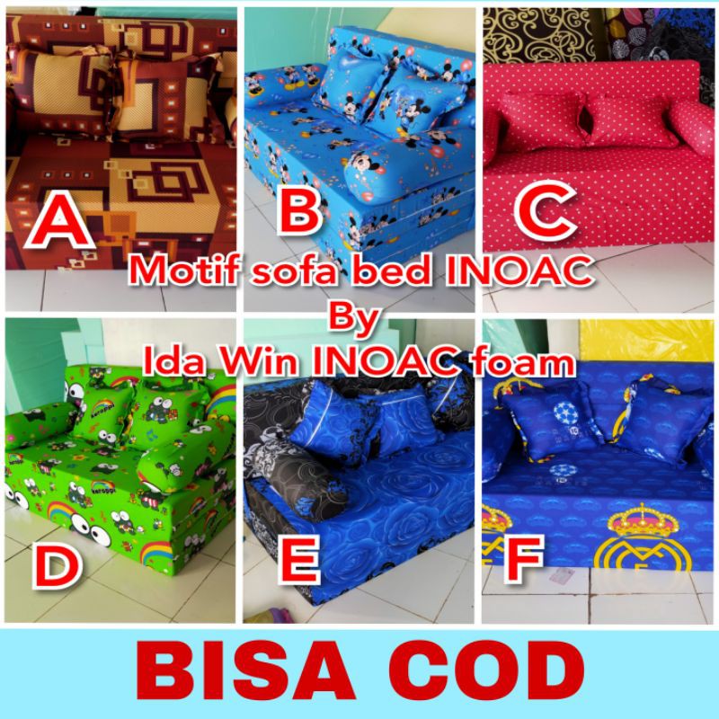 COVER SOFABED ( sarung sofa bed ) / urung sofa bed resleting harga murah [ COD ]