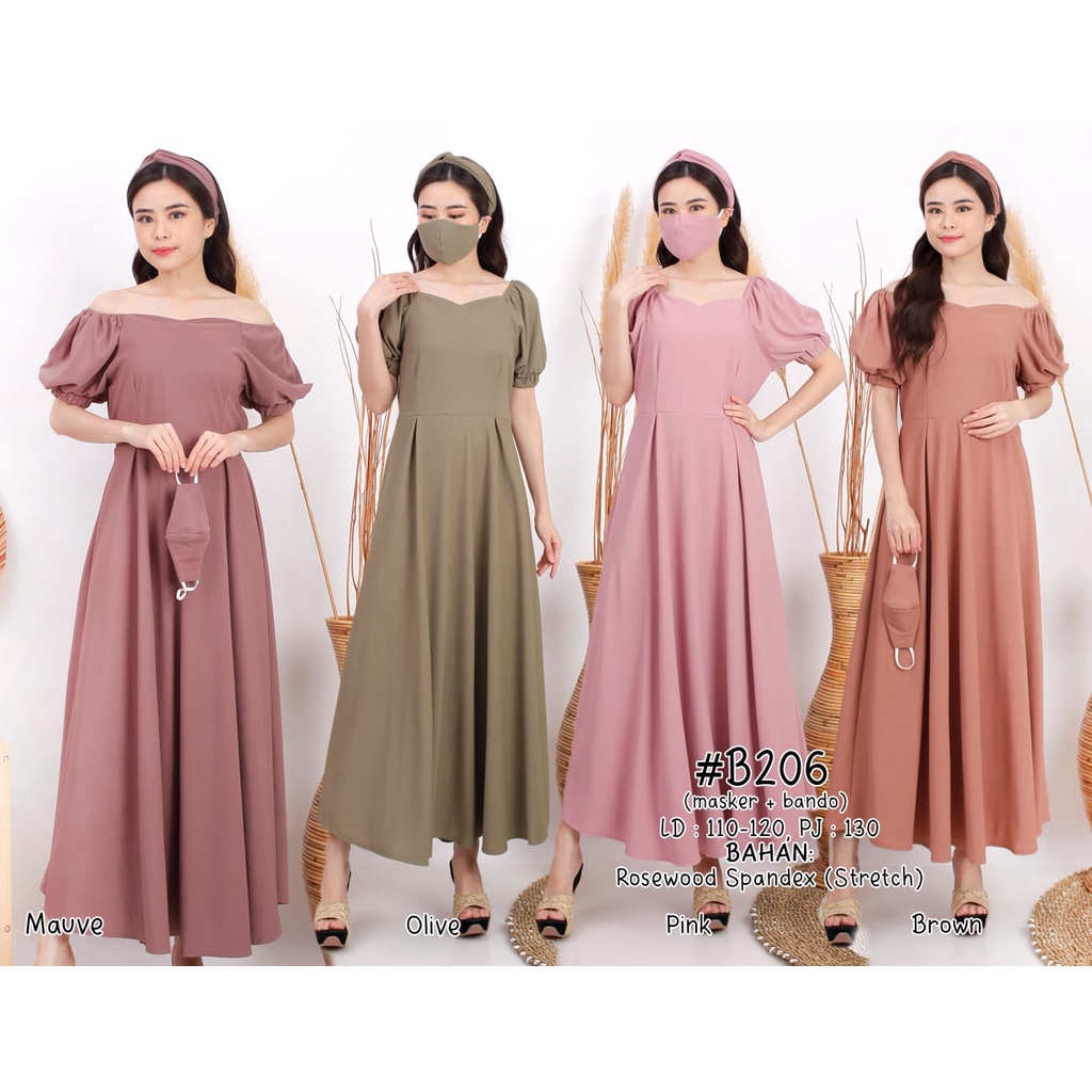 Longdres Wanita Dewasa /dress wanita/dress korea/ Pakaian Cewek Korea Terbaru / Tunic