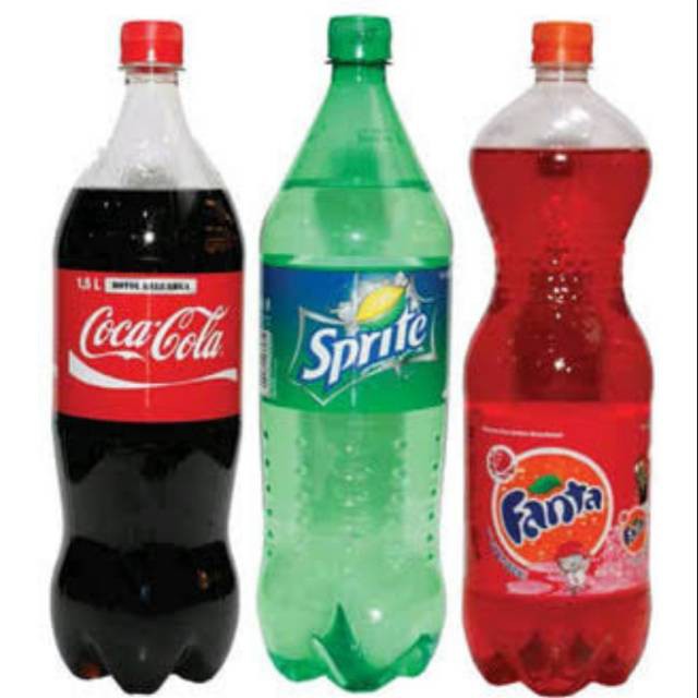 

Minuman Soda Sprite , Coca Cola , Fanta 1 Liter