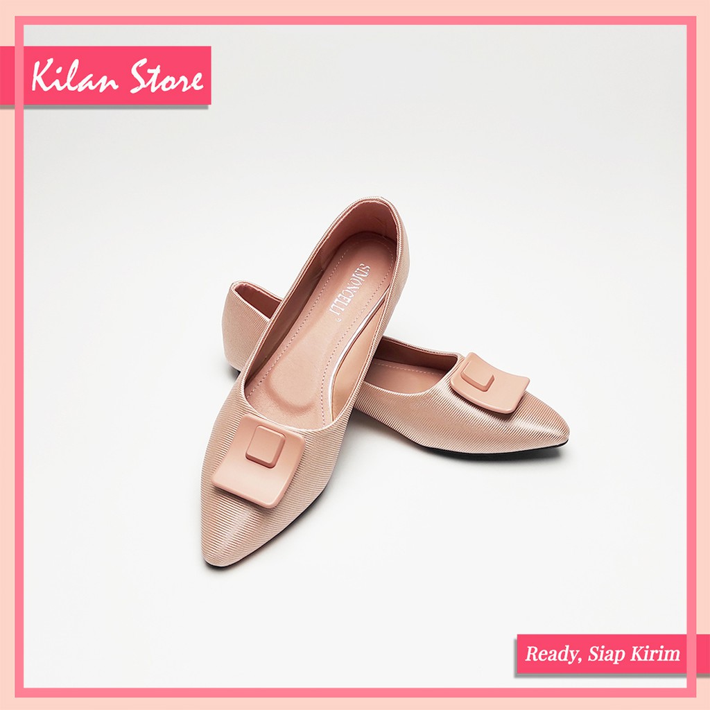Flatshoes Wanita Humaira 01121 - Sepatu Flat Wanita Sepatu Teplek Wanita Nyaman Digunakan