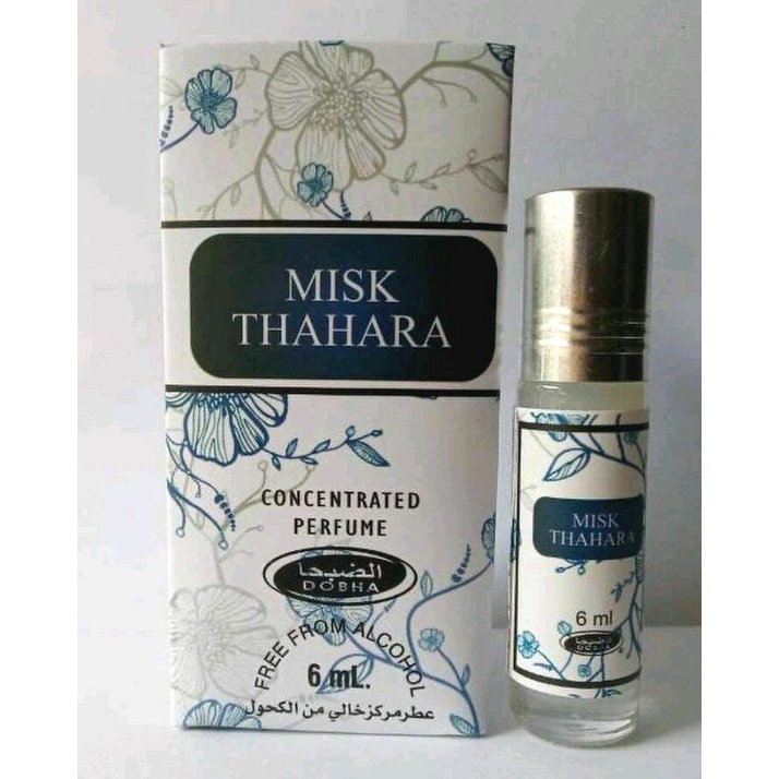 MISK THAHARA Parfum DOBHA Kemasan 6ml Minyak Wangi Roll On Non Alkohol