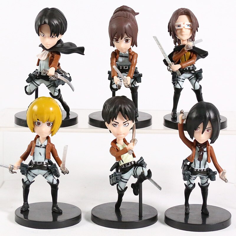 Action Figure Anime Chibi Attack On Titan