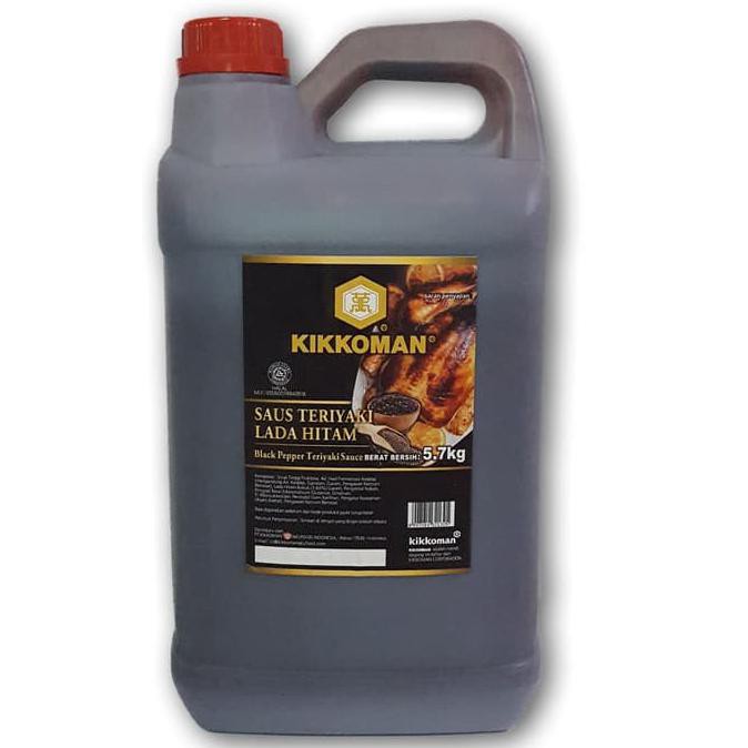

Sale Kikkoman Teriyaki Lada Hitam Sauce Halal Jerigen 5L
